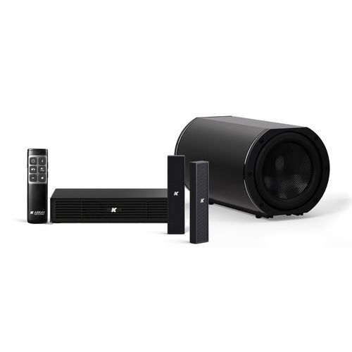 3.1 home cinema system - Azimut-KAMUT2L14 II - K-array - rectangular / black / white