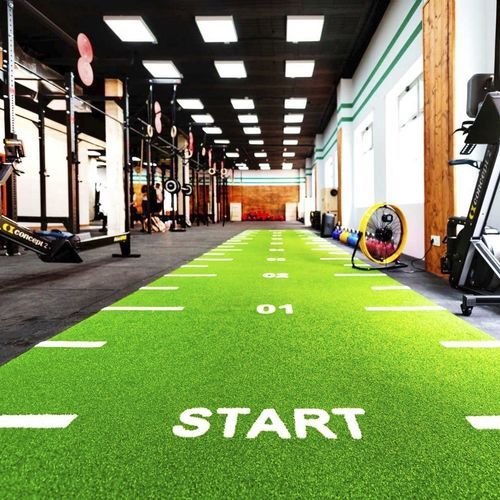 Artificial grass - PREMIUMPLUS   - ECOCAUCHO S.L. - tile / for garden / drainage