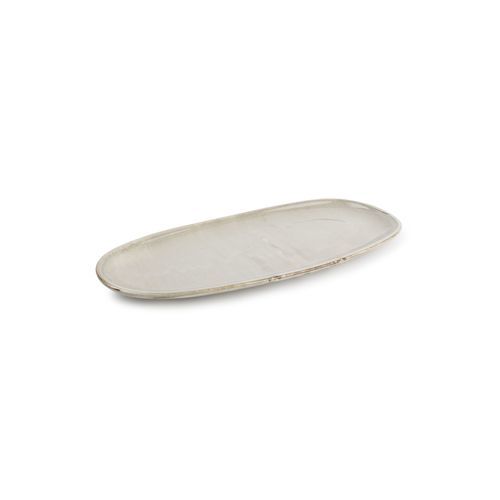 Flat plate - Ceres : 604653 - Fine2Dine - rectangular / porcelain / gray