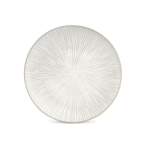 Flat plate - Halo Cloud : 605092 - Fine2Dine - round / porcelain / striped
