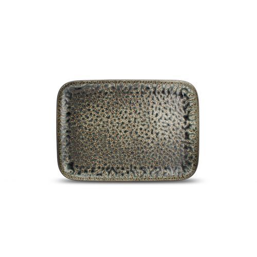 Flat plate - Oxido Emerald : 605041 - Fine2Dine - rectangular / porcelain / patterned