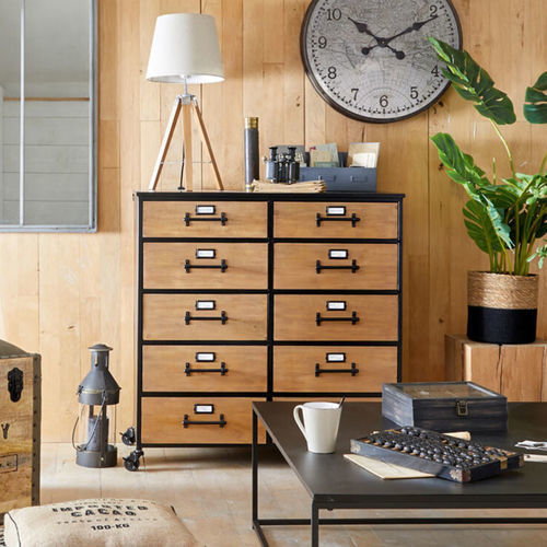 Contemporary chest of drawers - BARALYN - TRUST MOBILIER - wooden / rectangular / with drawer