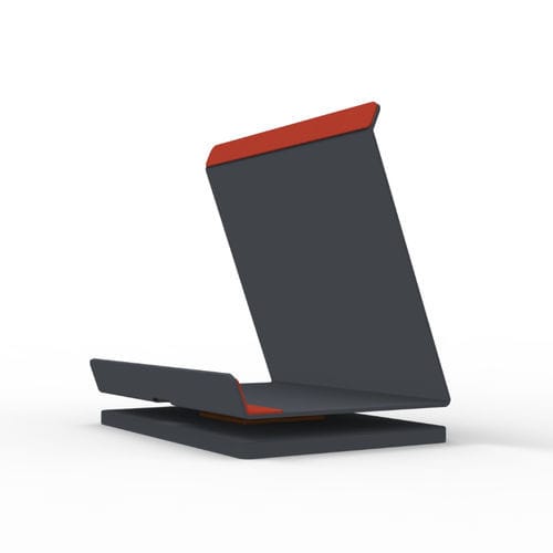 Tabletop tablet holder - SET205 - WOODSAKA KFT. - commercial / contemporary / vertical