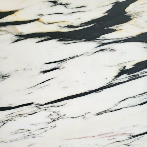 Marble natural stone slab - CALACATTA EXOTIC - MARMOMAR SPAIN - cladding / for interior / for wall