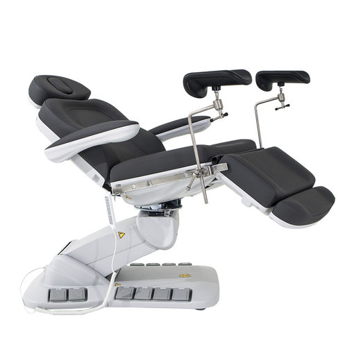 PU medical chair - Gyna - WEELKO BARCELONA - on casters / reclining / with legrest