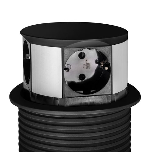 Power socket - 5221214 - Emuca SA - USB / multiple / for furniture