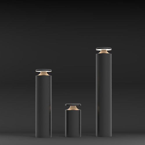 Garden bollard light - SIGNAL - Beyond Lighting - urban / contemporary / cast aluminum