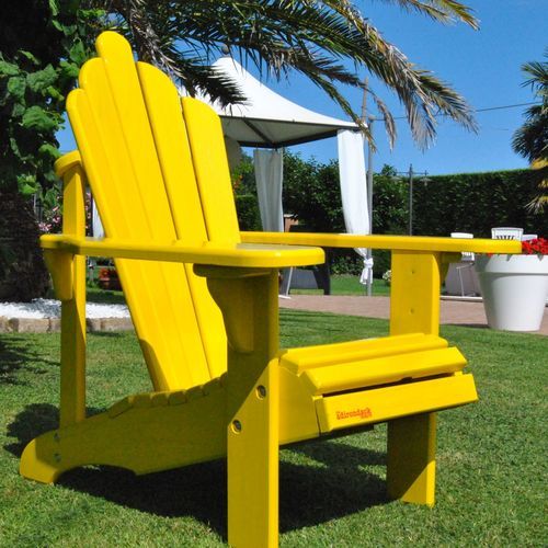 Adirondack chair - Riviera - Adirondacktribute - contemporary / indoor / outdoor