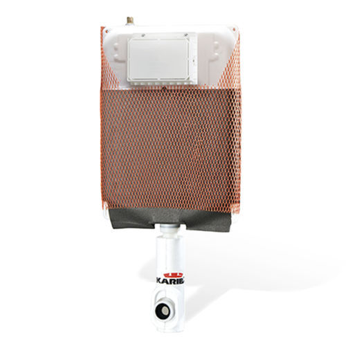 Polypropylene toilet tank - MONOLITH 9.0 - Kariba S.p.A. - high-density polyethylene (HDPE) / manually-operated / built-in