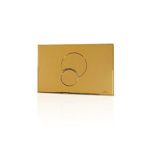 Double toilet flush button - FIDIA - Kariba S.p.A. - Made in Italy / commercial / home