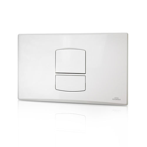 Double toilet flush button - ITAKA - Kariba S.p.A. - Made in Italy / commercial / home