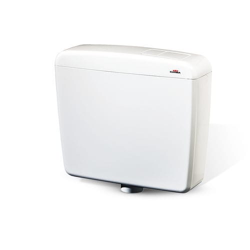 Ceramic toilet tank - SUPER DUO - Kariba S.p.A. - manually-operated / Made in Italy