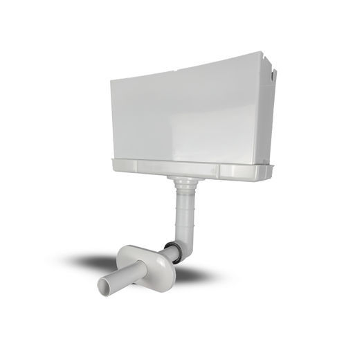 Ceramic toilet tank - EURA ANTICONDENSA PNEU  - Kariba S.p.A. - built-in / manually-operated / Made in Italy