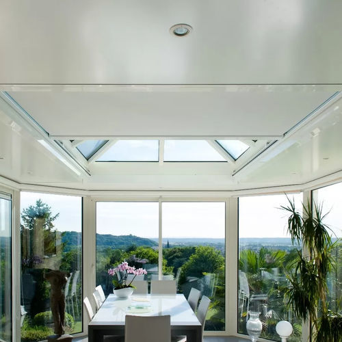 Heat-resistant blinds - ZENIT - REFLEX'SOL - roller / conservatory / for glass roof