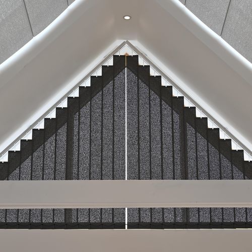 Heat-resistant blinds - CALIFORNIEN - REFLEX'SOL - vertical / conservatory / for window