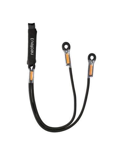 Webbing fall arrest lanyard - NHDYA - NEOFEU - double