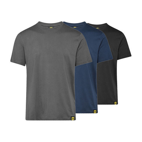 Work T-shirt - Atony - PECOL GROUP SA - cotton / black / blue