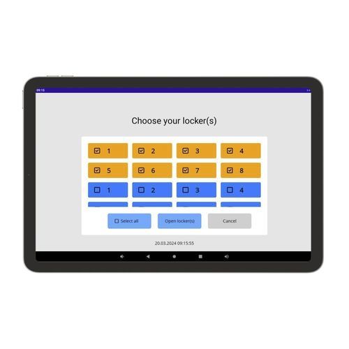 Home automation system control panel Touch 10” FoxSec wall
