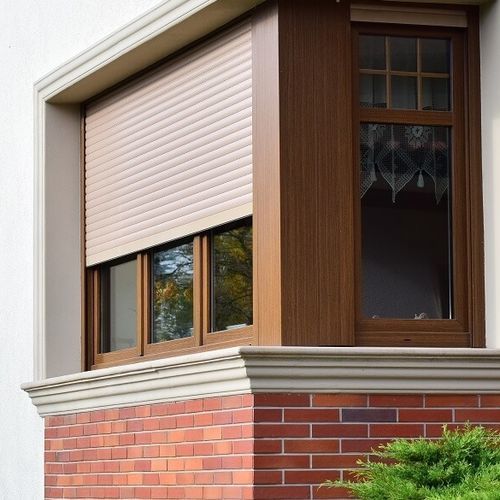 Roller shutter - CleverBox - BUDVAR - PVC / window / for French doors