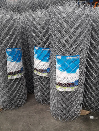 Fencing wire mesh - SICOTREM - diamond mesh / roll / chain link
