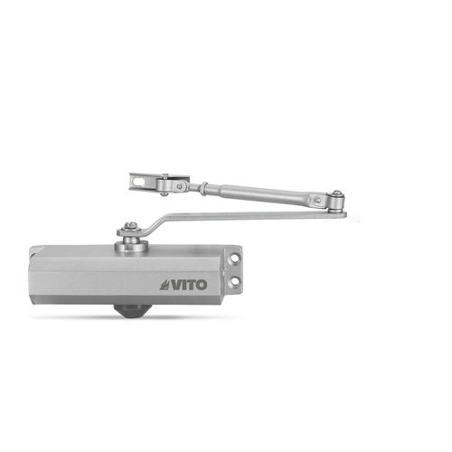 Swing door self-closing mechanism - VIMPV - CENTRAL LOBAO S.A