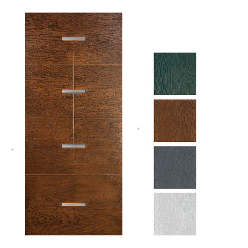 Door panel - POSEIDON - GRUPPO PRIMAVERA SRL - fiberglass / smooth / wood look