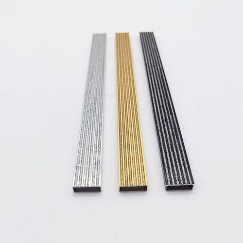 Aluminium decorative profile - Foshan Sunvin Ceramics CO., Ltd - for tile / corner / rectangular