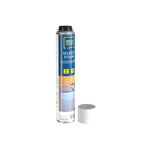 Elastic sealer - SILENT FOAM - HOLZ TECHNIC - polyurethane / insulated / for plastic
