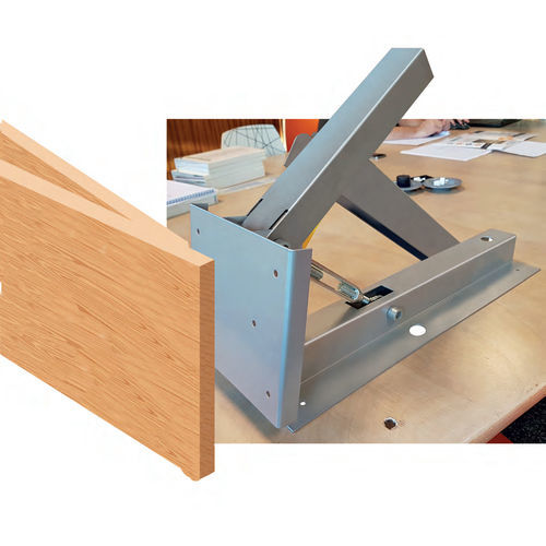 Reusable formwork - SYSTEME CROC - SEB DIFFUSION - Système CROC - galvanised steel / for floor / adjustable