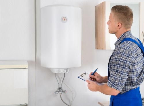 Electric hot water cylinder - SYSTEMHOUSE - wall-mounted / vertical / commercial