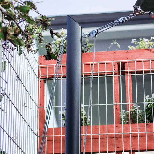Shade sail pole - Ulisse - Maanta - galvanised steel / customizable