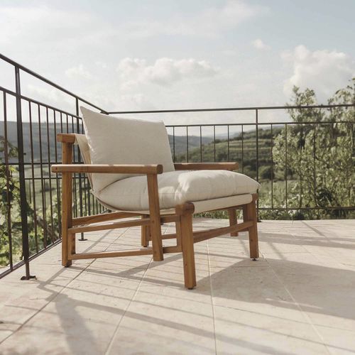 Modular lounge garden set - BOLINA - Maanta - contemporary / polyester / polypropylene