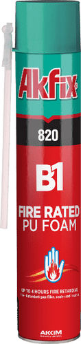 Foam sealing - 820 B1 - AKDE KİMYA ENDÜSTRİ SAN. Ve TİC. LTD. ŞTİ. - insulating / roof / for partition wall