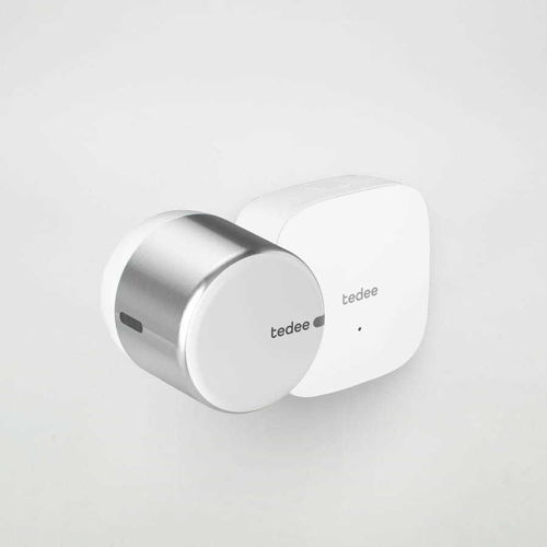 Mechanical lock - GO2 BRIDGE BUNDLE - Tedee - remote-controlled / Bluetooth / smartphone operated