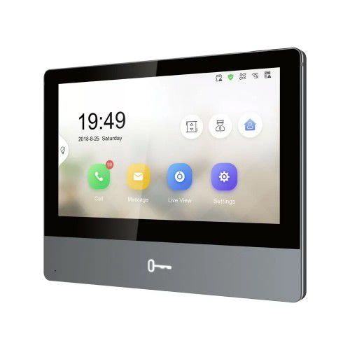 Home automation system touch screen - Hikvision - DELILED – DELITECH - wall-mounted / WiFi / indoor