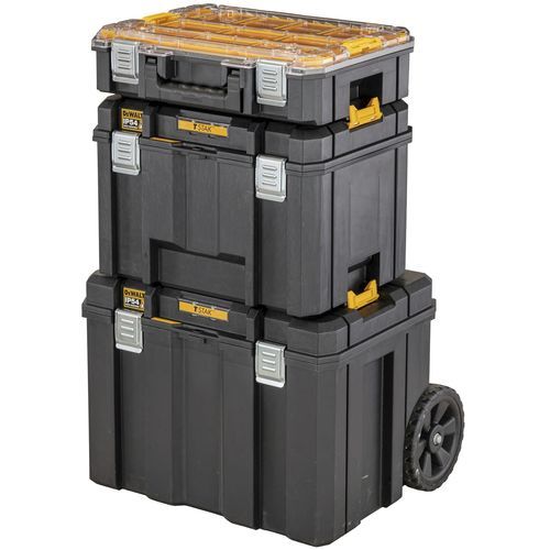 Metal storage box - DWST83347-1 - DEWALT - plastic / with lid