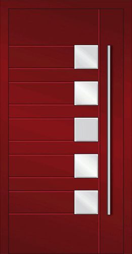 Entry door - MB-86 - INWEST - PROFIL - aluminum / swing / contemporary