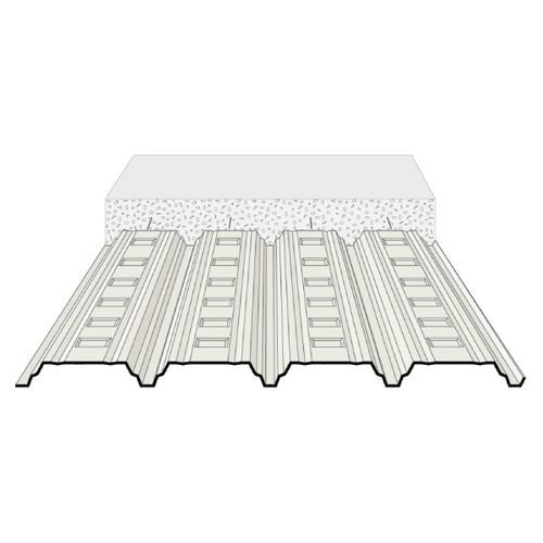 Disposable formwork - 4.250.45 - PROFIL C - galvanised steel / for floor / for balcony