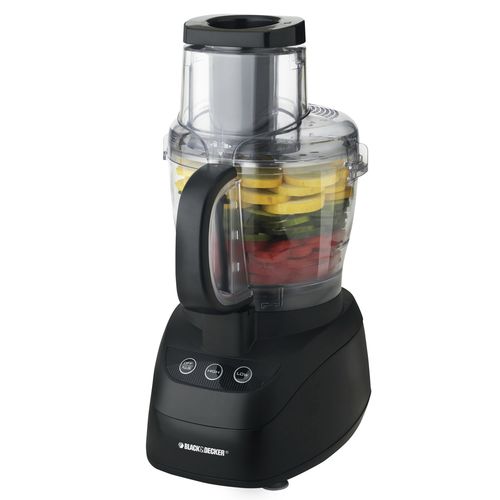Home food processor - FP2500B - Black & Decker - vegetable cutter