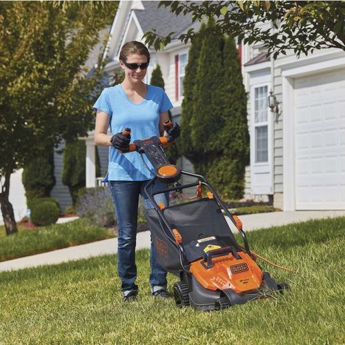 Walk-behind lawn mower - BEMW472ES - Black & Decker - home / electric / for large areas