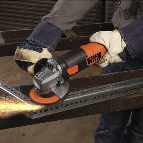 Angle grinder - BDEG400 - Black & Decker - handheld / electric / manual