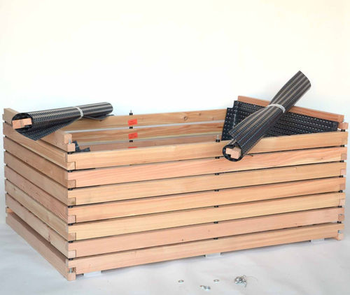 Larch garden planter - Gartenfrosch GmbH - home / patio / with integrated watering