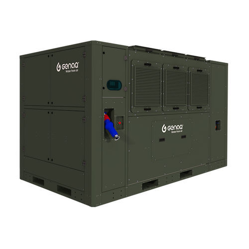 Emergency atmospheric water generator - Cumulus C5000 - Genaq - industrial / 5091L / with water dispenser