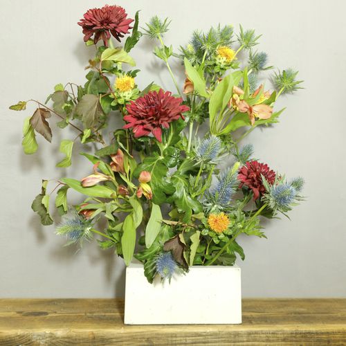 Concrete flower pot - izanami GbR - free-standing / rectangular / home