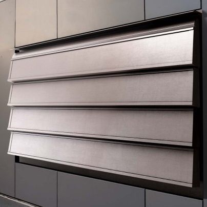 Polycarbonate smoke vent - VENTRA STERLING-F - TRIA FRANCE - extruded aluminum / glass / for facade