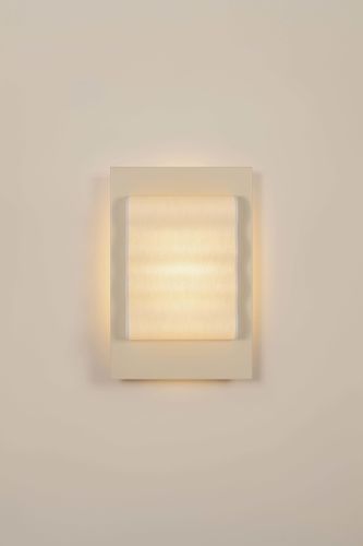 Modern wall light - Frame OW - Violaine d'Harcourt - indoor / paper / lacquered steel