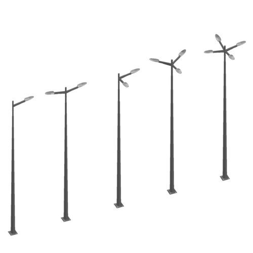 Urban lamp post - FLAP - IDELNOR - contemporary / stainless steel / other light sources