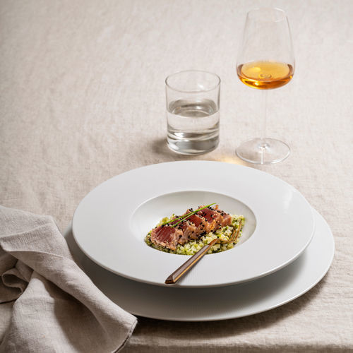 Soup plate - Raio - COSTA VERDE - round / porcelain / commercial
