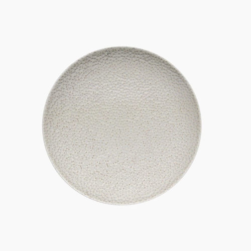 Round plate - Bubbly : 047003004766 - COSTA VERDE - porcelain / commercial / plain