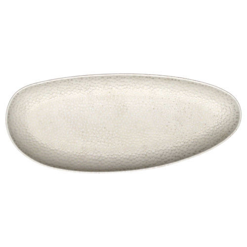 Porcelain plate - Bubbly : 011001504766 - COSTA VERDE - commercial / plain / gray